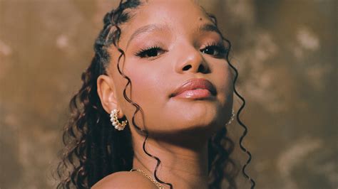 halle bailey sexy|Halle Bailey looks incredible in mermaid